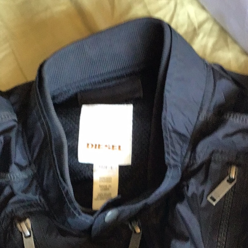 Diesel motorcycle jacket Size Large .almost new